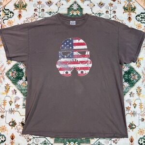 Stormtrooper Star Wars T-Shirt American Flag Gildan‎ XL Patriotic Tee